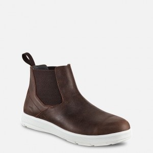 Red Wing 5-inch Romeo Safety Toe Boot Białe | BHUJD-5162