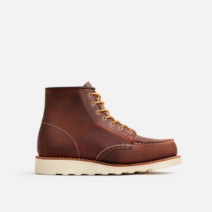 Red Wing 6-Inch Classic Short Boot in Copper Rough & Tough Leather | XDZLG-8239