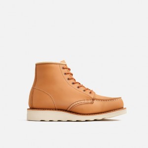 Red Wing 6-Inch Classic Short Boot in Tan Boundary Leather | KHMLA-2096