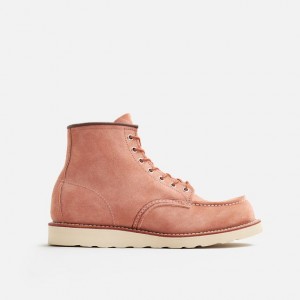 Red Wing 6-inch Boot in Dusty Rose Abilene Leather | ZHPLC-0467