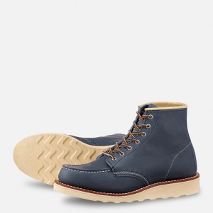 Red Wing 6-inch Classic Short Boot in Indigo Legacy Leather | GLVIZ-2346