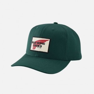 Red Wing Ball Cap in Forest Green | MOTBC-7683