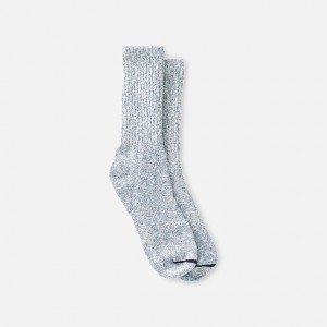 Red Wing Cotton Blend Ragg Crew Socks in Carolina Blue/Navy/White Cotton Blend | TIRMD-7513