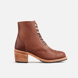 Red Wing Heeled Boot in Amber Harness | WFQBR-1907
