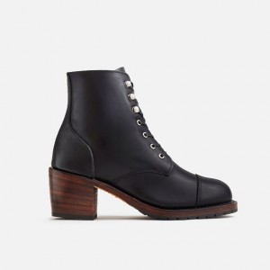 Red Wing Heeled Boot in Black Boundary | APJHC-0295