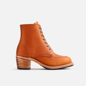Red Wing Heeled Boot in Oro Legacy Leather | EJLVA-1059