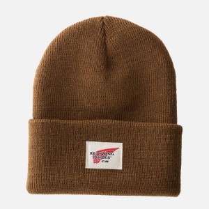 Red Wing Kids Cuffed Beanie Hat in Copper | DFQLW-0756