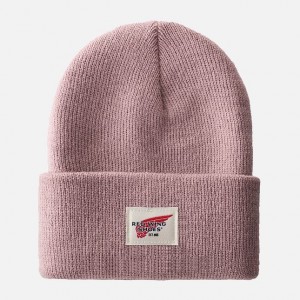 Red Wing Kids Cuffed Beanie Hat in Pale Rose | CXDVP-1062