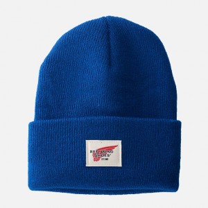 Red Wing Kids Cuffed Beanie Hat in Royal Blue | NMCTQ-3687