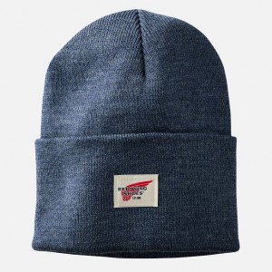 Red Wing Knit Watch Hat in Blue Heather | DBRIC-7214