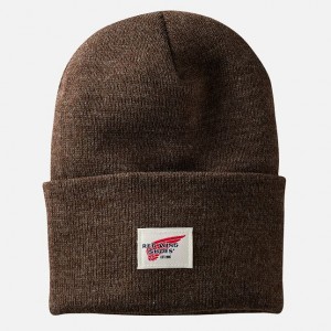 Red Wing Knit Watch Hat in Brown Heather | DCUQA-5301
