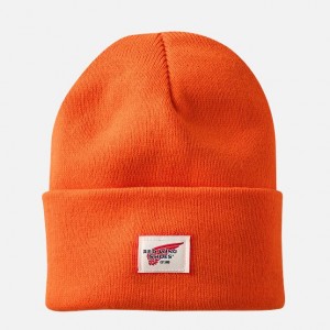 Red Wing Knit Watch Hat in Orange | JWUFI-9540