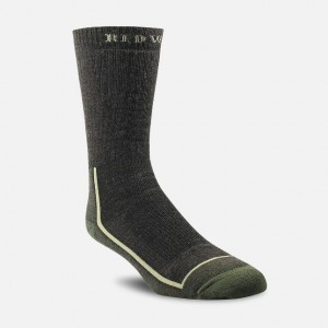 Red Wing Merino Wool Blend Crew Sock in Charcoal | GOKFZ-3548