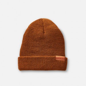 Red Wing Merino Wool Knit Hat in Copper | RXSTM-7059