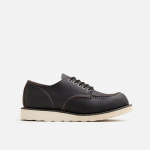 Red Wing Oxford in Black Prairie Leather | BMUHL-2473