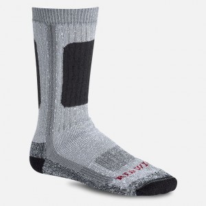 Red Wing Performance Mid-Calf Sock in Black | YIFXZ-6085