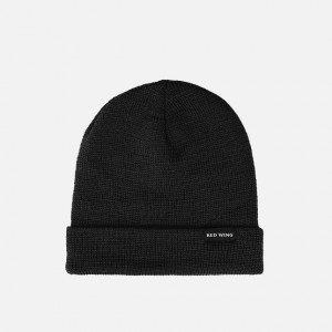 Red Wing Wool Hat in Black | GYZXO-1409