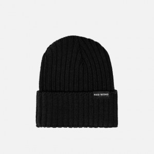 Red Wing Wool Hat in Black | KHIYJ-9842